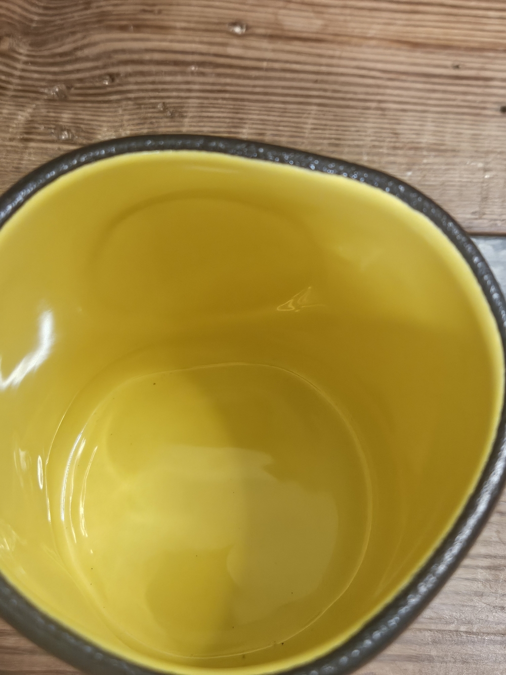 Rae Dunn / Harry Potter Black & Yellow Ceramic Mug - Picture 5 of 7